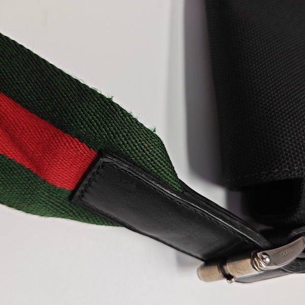Canvas Shoulder Bag Black