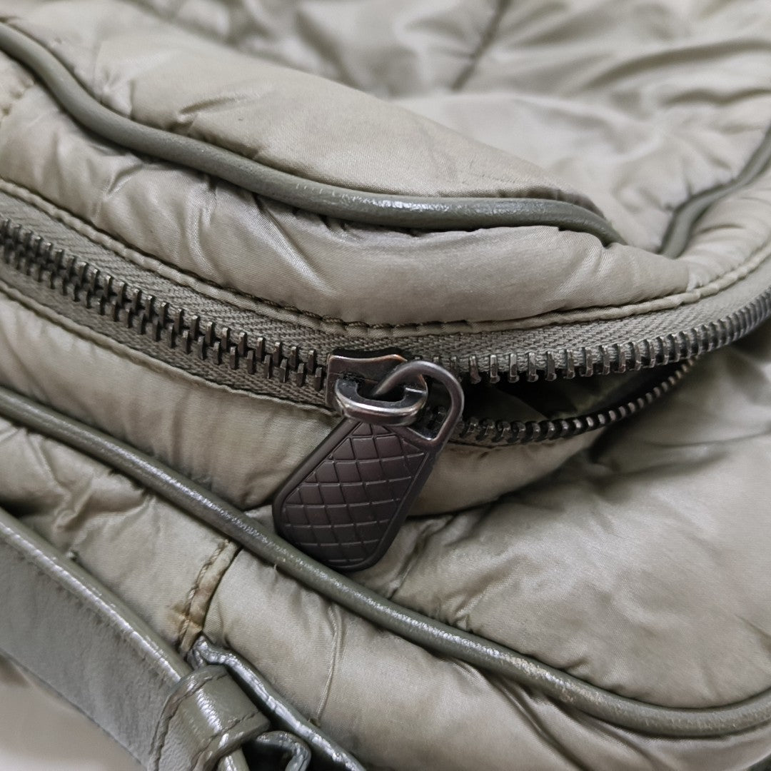 Quilted Nylon Gray