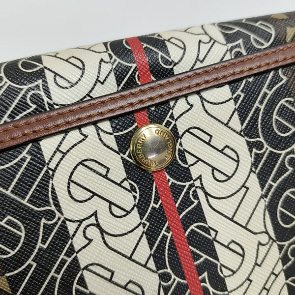 Crossbody Bag Coated Canvas Multicolor