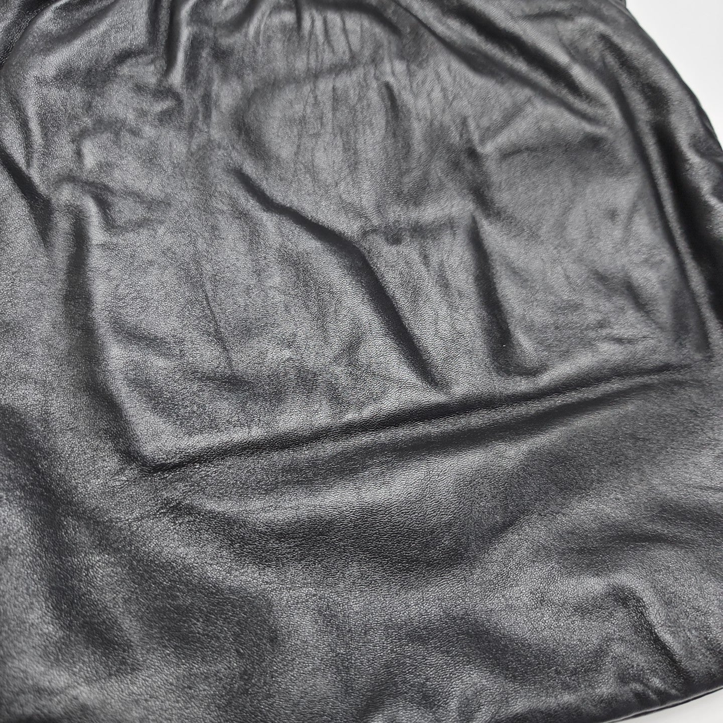 Lambskin Tote Bag Black