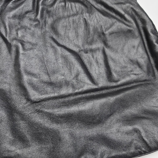 Lambskin Tote Bag Black