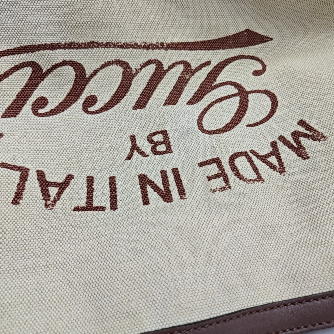 Canvas Tote Bag Beige