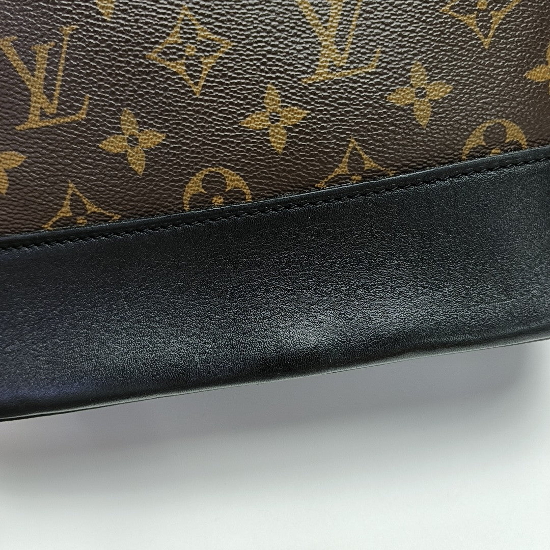 NN14 Monogram Coated Canvas Brown