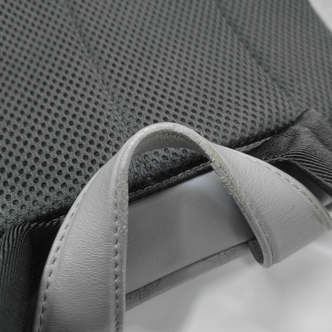 RACER Monogram Calfskin Gray