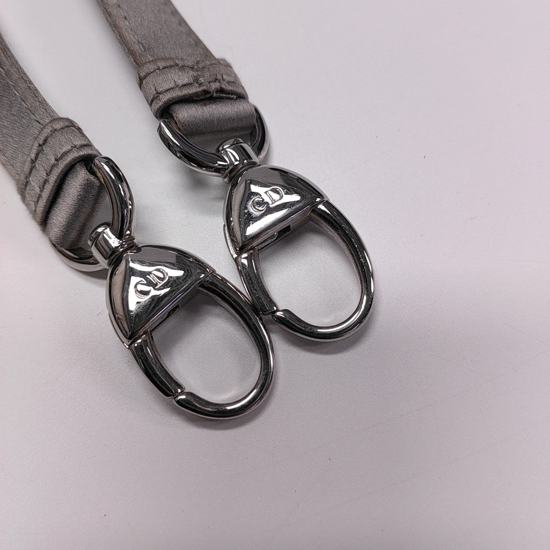 Lady Dior Mini Calfskin Gray