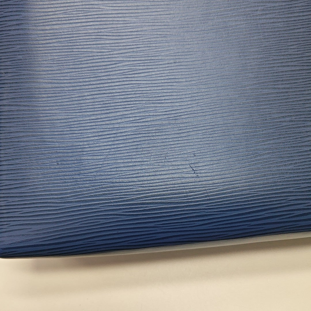 Pochette Voyag MM Epi Blue