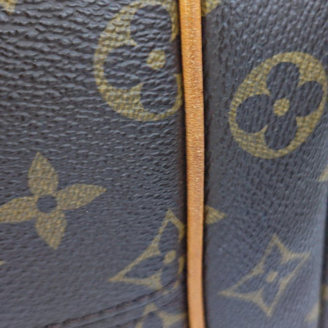 TOTALLY Monogram Coated Canvas Brown
