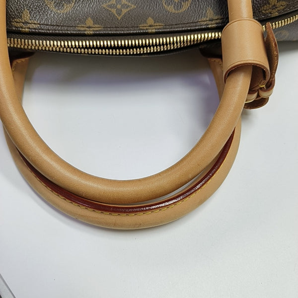 ICARE Monogram Coated Canvas Brown