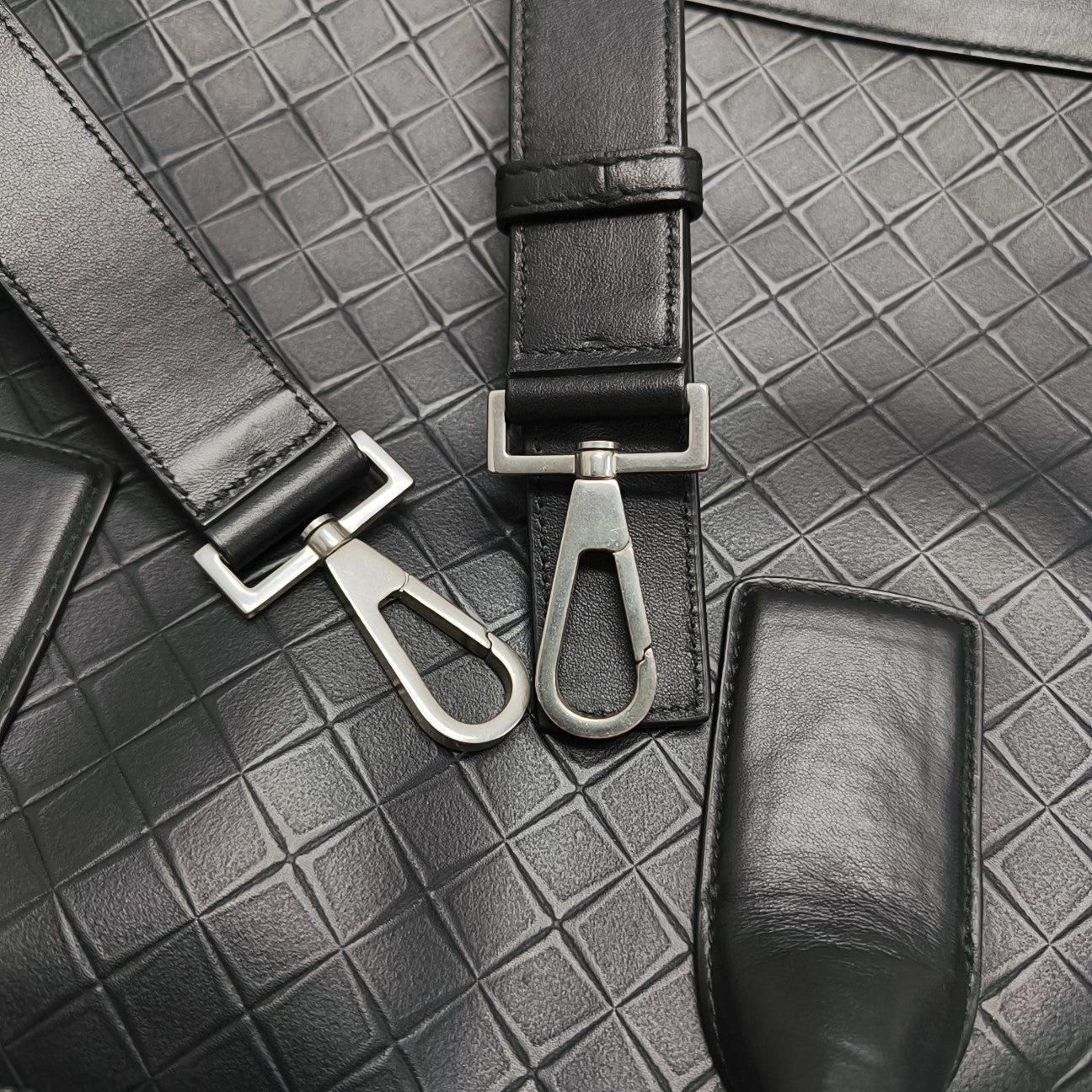 Calfskin Shoulder Bag Black