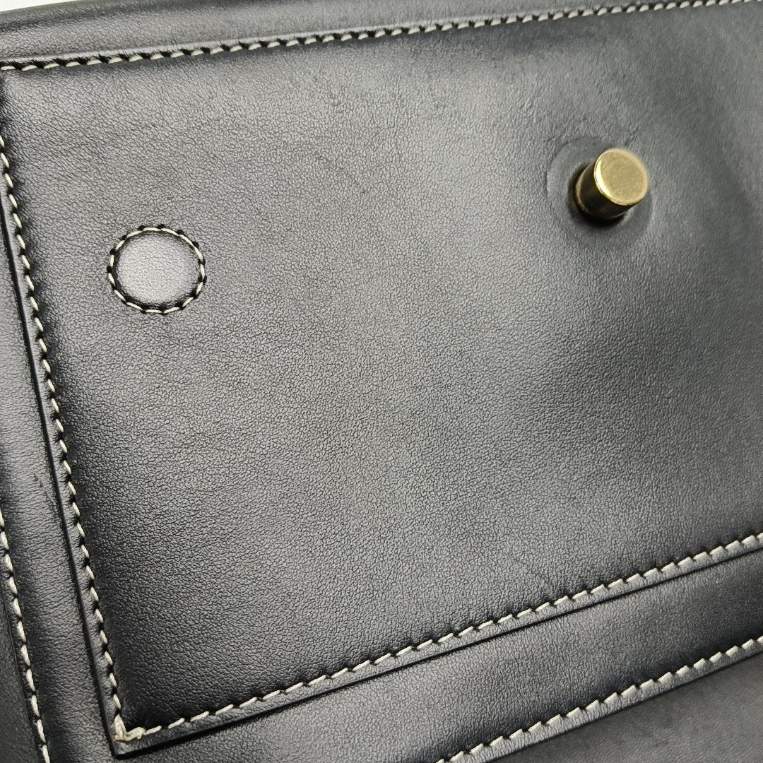 Note Calfskin Black