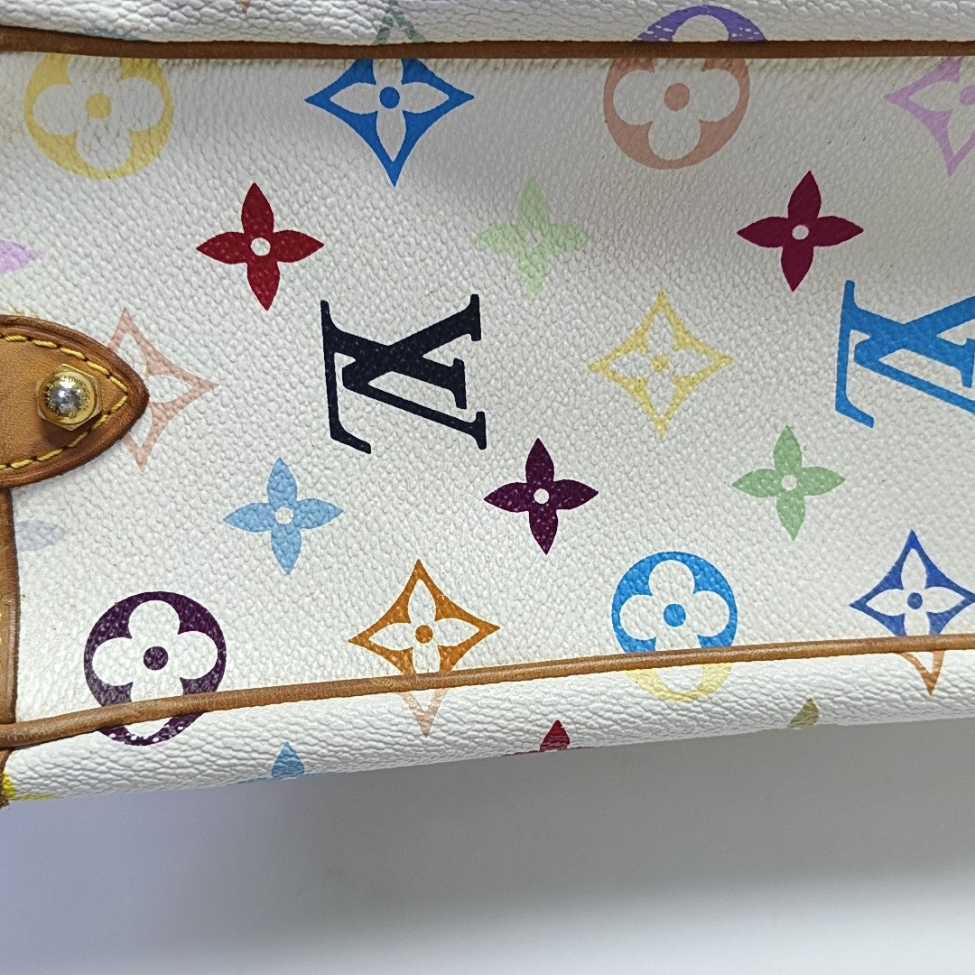 LV × TM GRETA Monogram Coated Canvas White