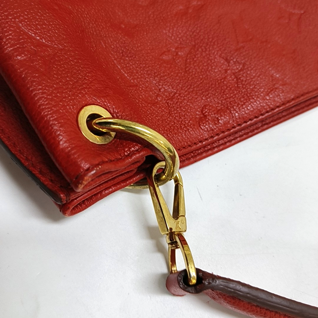 Monogram Calfskin Red