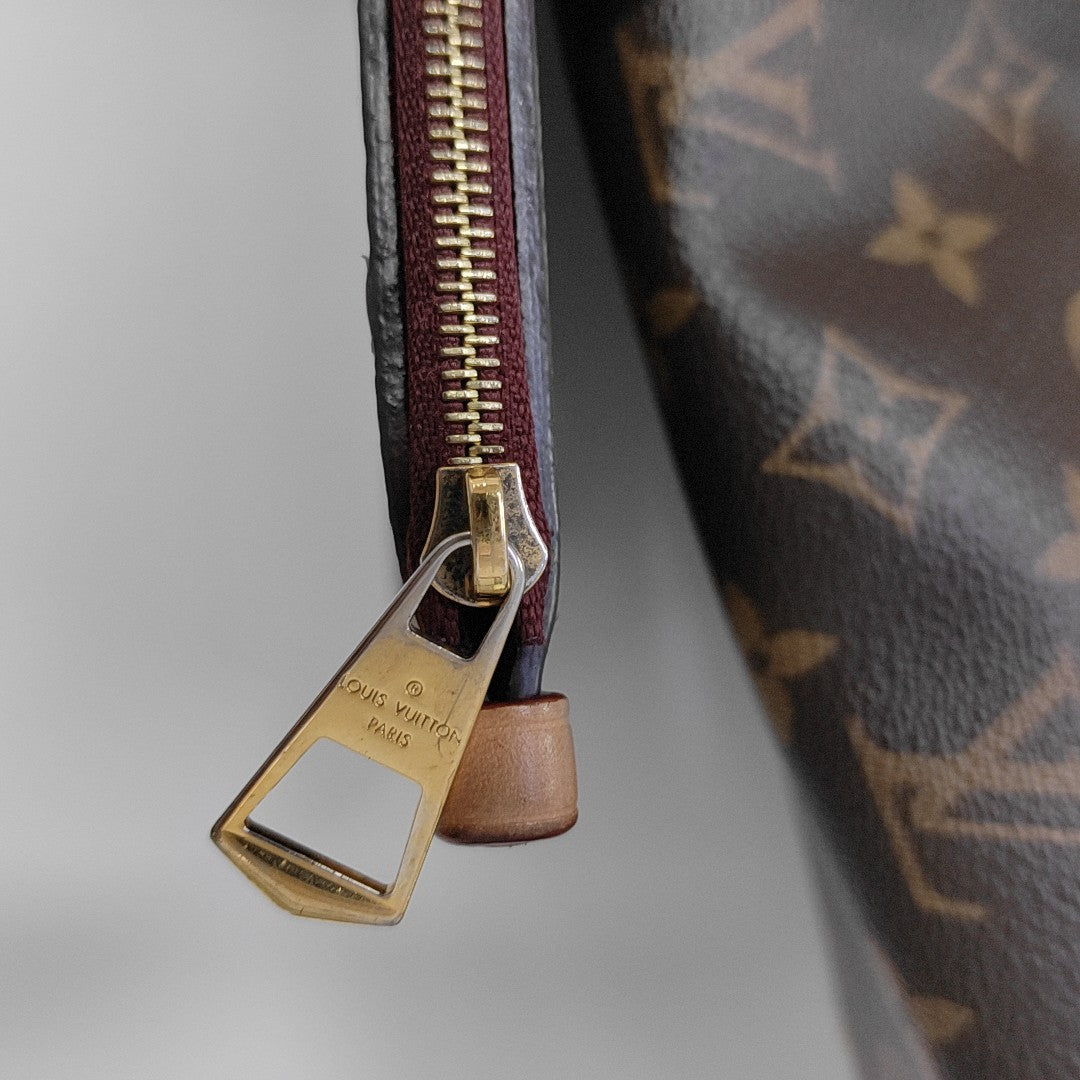 CARRYALL MM Monogram Coated Canvas Brown