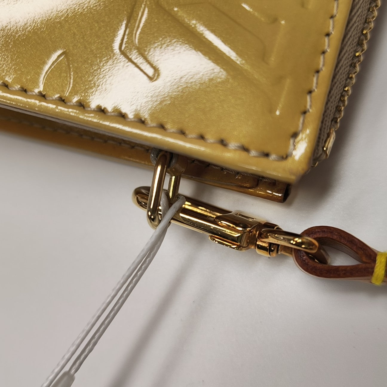 LEXINGTON Monogram Patent Leather Yellow