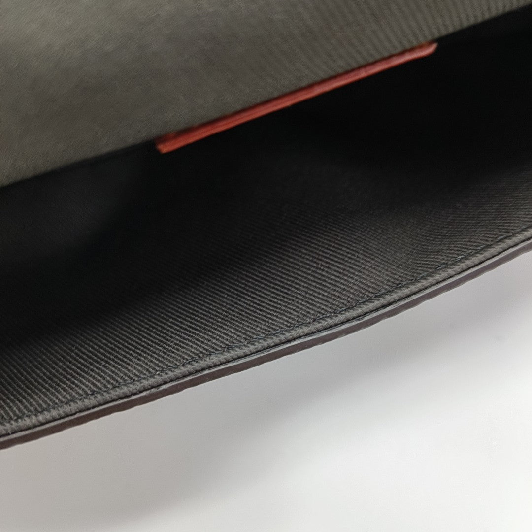 DIANE Nano Monogram Coated Canvas Brown