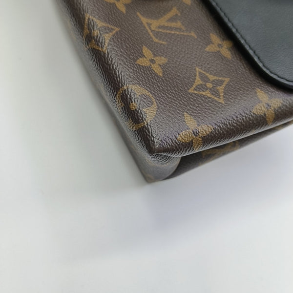 LOCKY BB Monogram Coated Canvas Brown