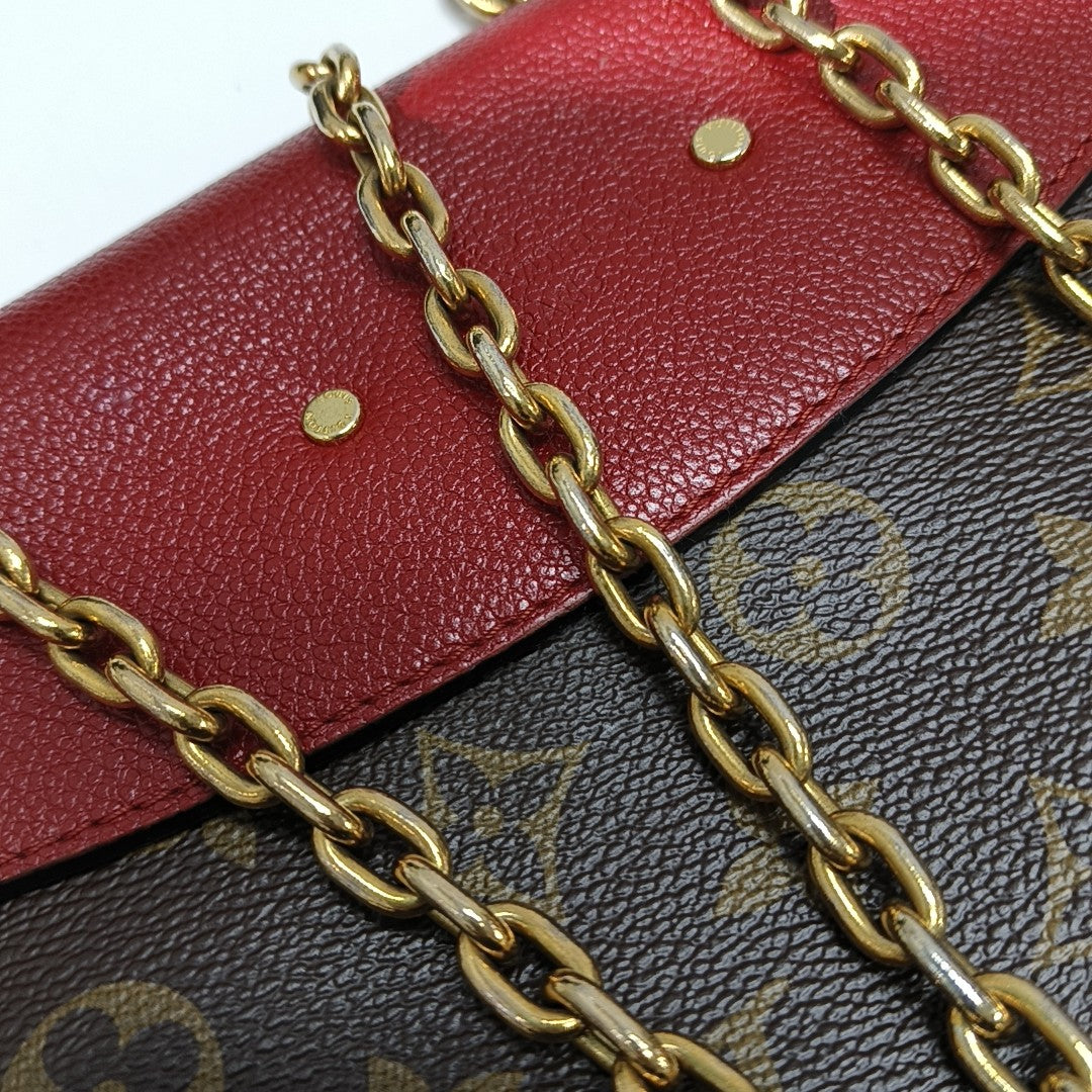 SAINT PLACIDE Monogram Coated Canvas Brown