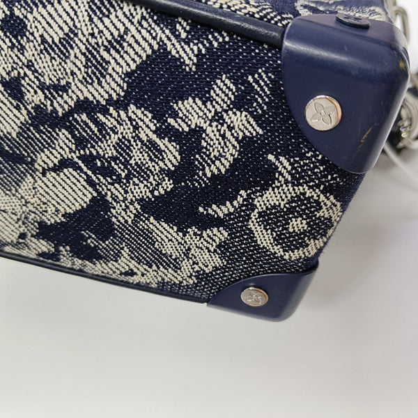 SOFT TRUNK Mini Monogram Denim Blue
