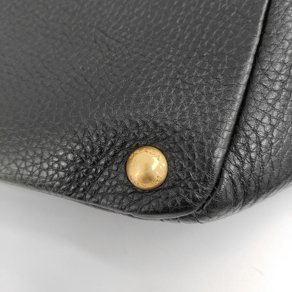 Vitello Daino Calfskin Black