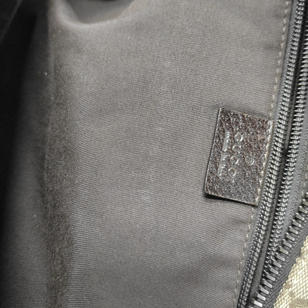 Signature Monogram Canvas Brown