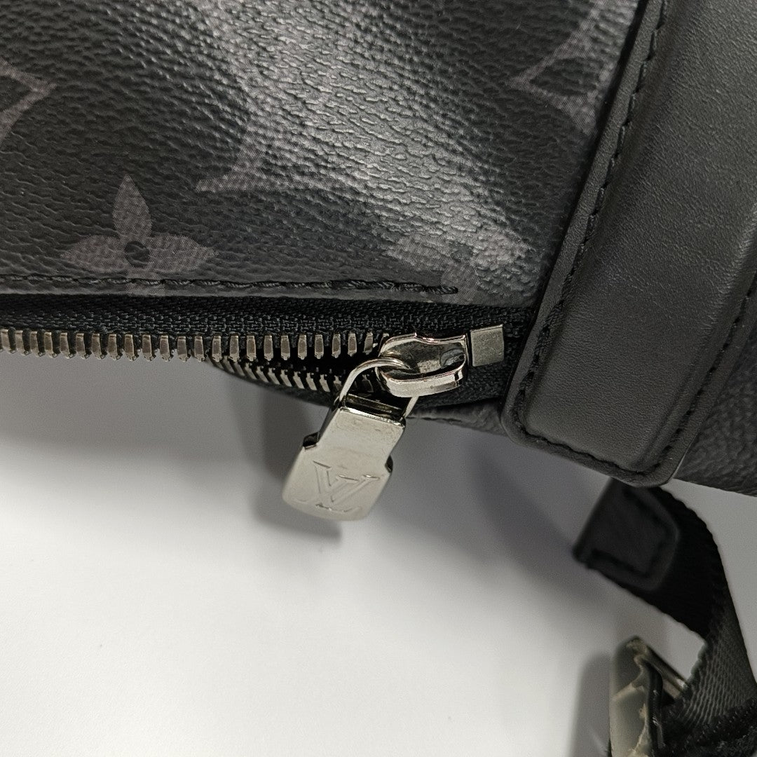 DISCOVERY Monogram Coated Canvas Gray