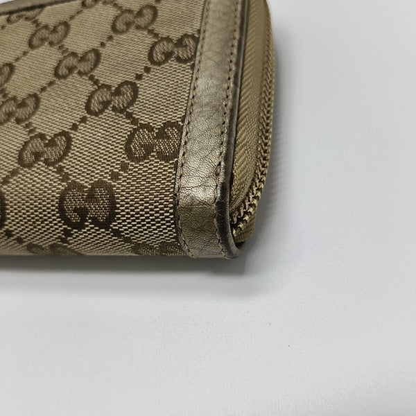 Monogram Canvas Wallet Beige