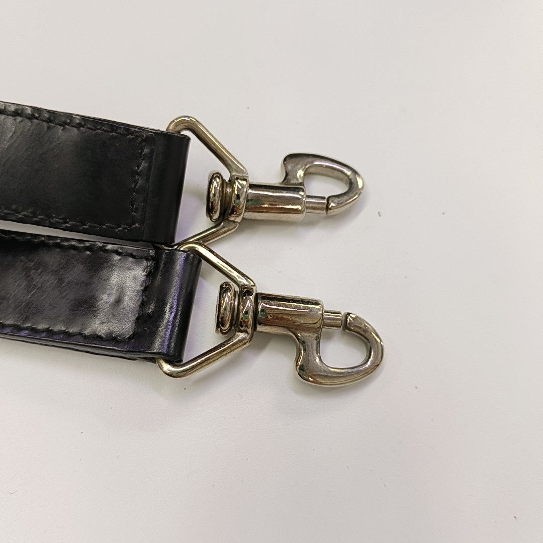 Fabric Shoulder Bag Black