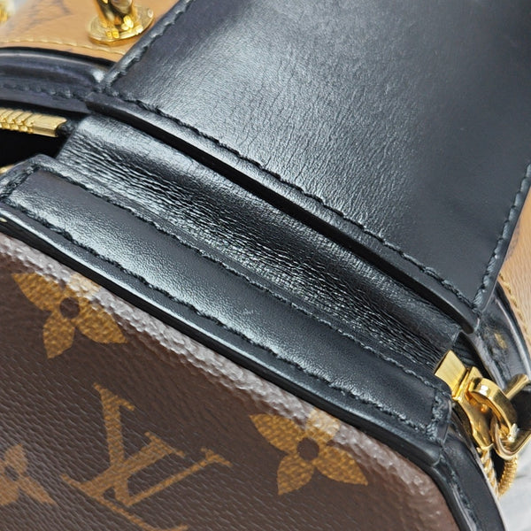 CANNES PM Monogram Coated Canvas Brown