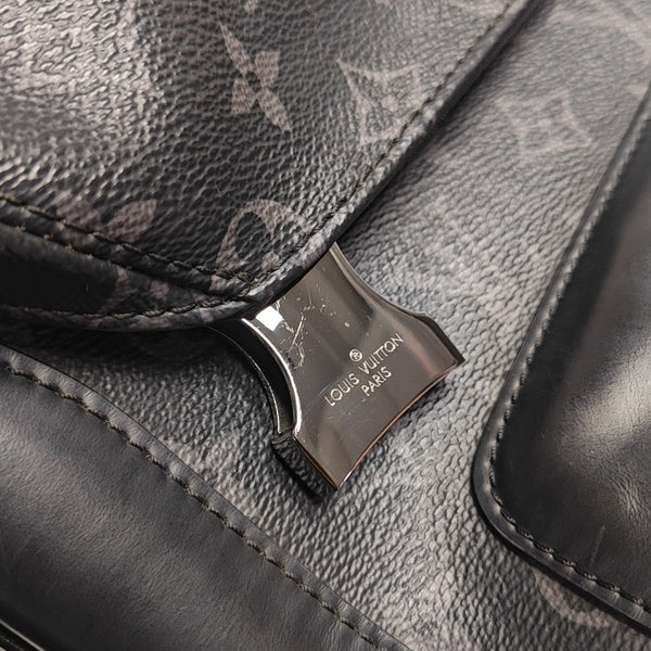 VOYAGER PM Monogram Coated Canvas Black