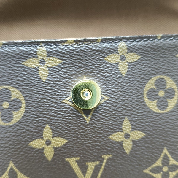 IVY Monogram Coated Canvas Brown