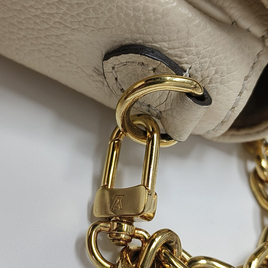 IVY Monogram Calfskin Beige