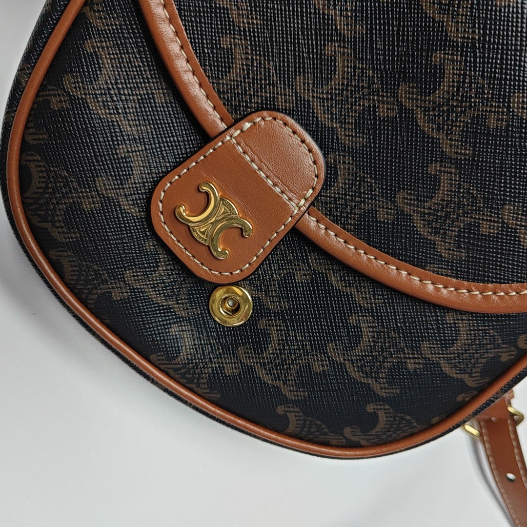 BESACE Coated Canvas Brown