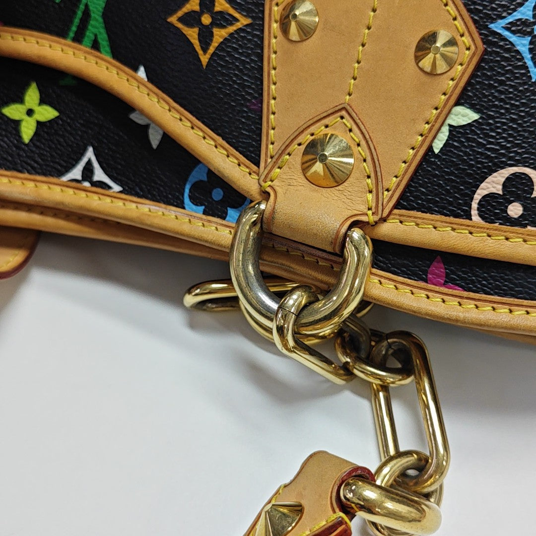 LV × TM ANNIE Monogram Coated Canvas Black