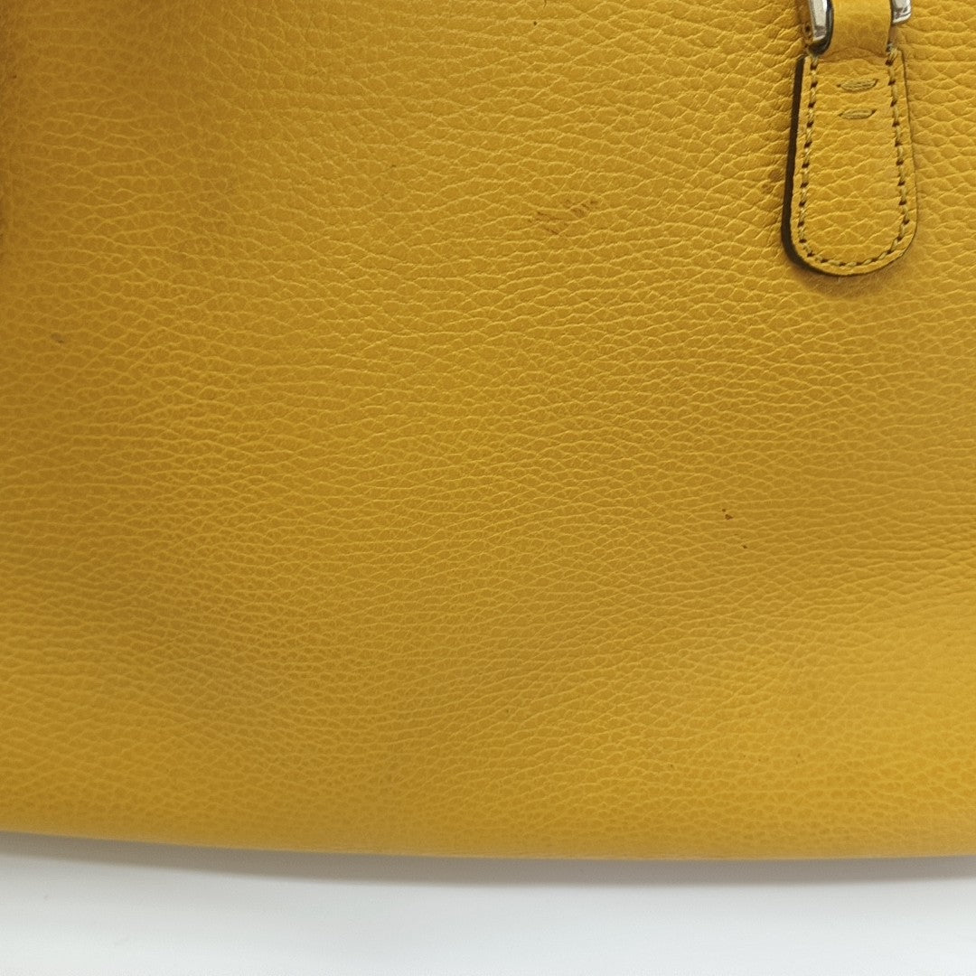 Calfskin Tote Bag Yellow