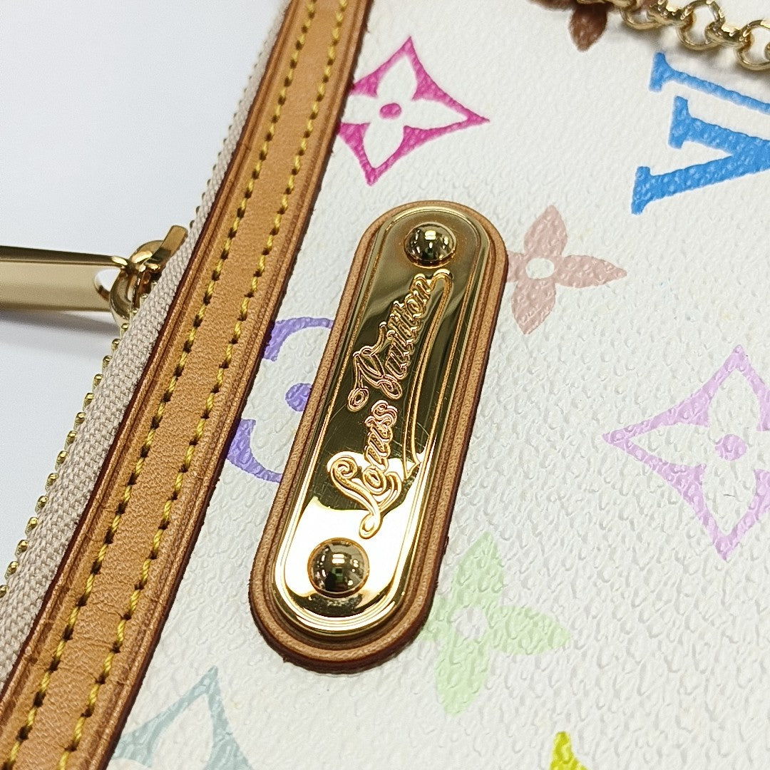 LV × TM VINTAGE MILLA Monogram Coated Canvas White