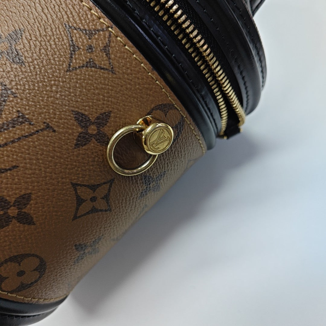 CANNES PM Monogram Coated Canvas Brown