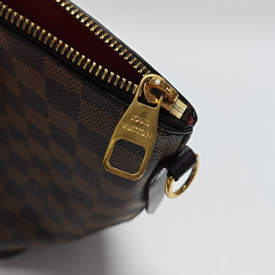 PALERMO PM Damier Ebene Coated Canvas Brown