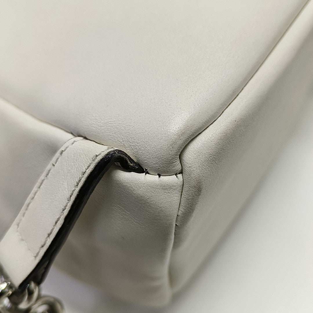 Calfskin Backpack White