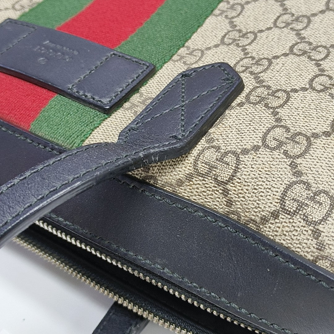 Monogram Coated Canvas Brown