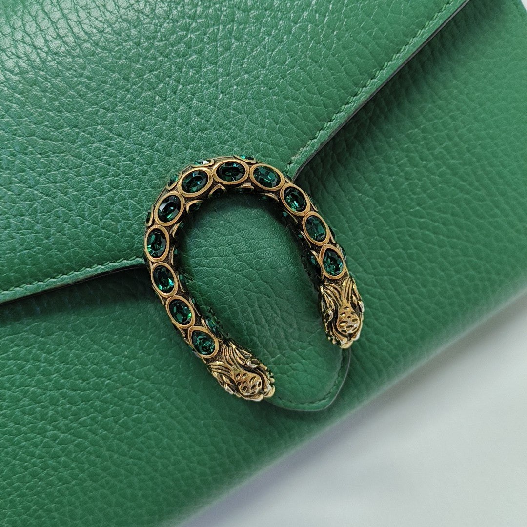 Dionysus Mini Calfskin Green