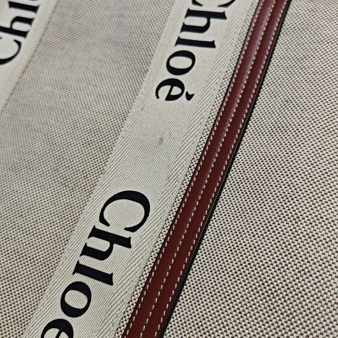 Woody Large Canvas Beige
