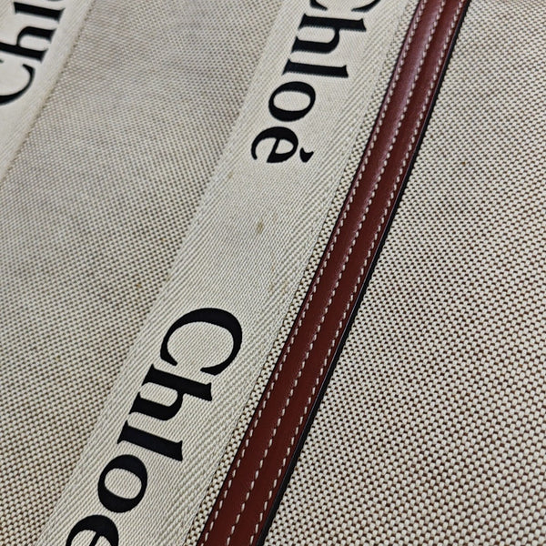Woody Large Canvas Beige