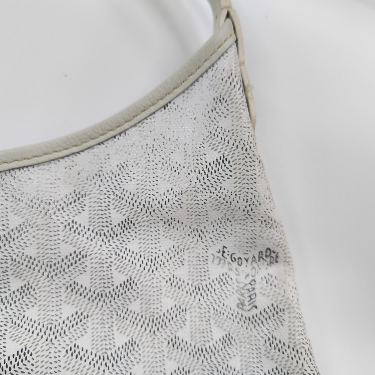 Hobo Coated Canvas White
