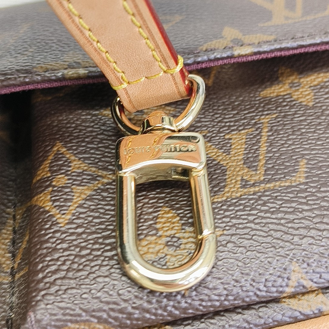VIVA CITE Monogram Coated Canvas Brown