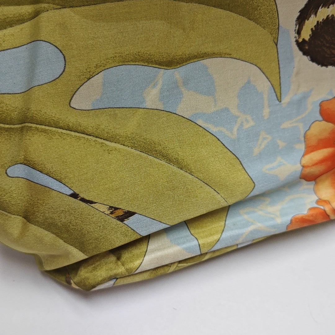 Fabric Top Handle Bag Multicolor