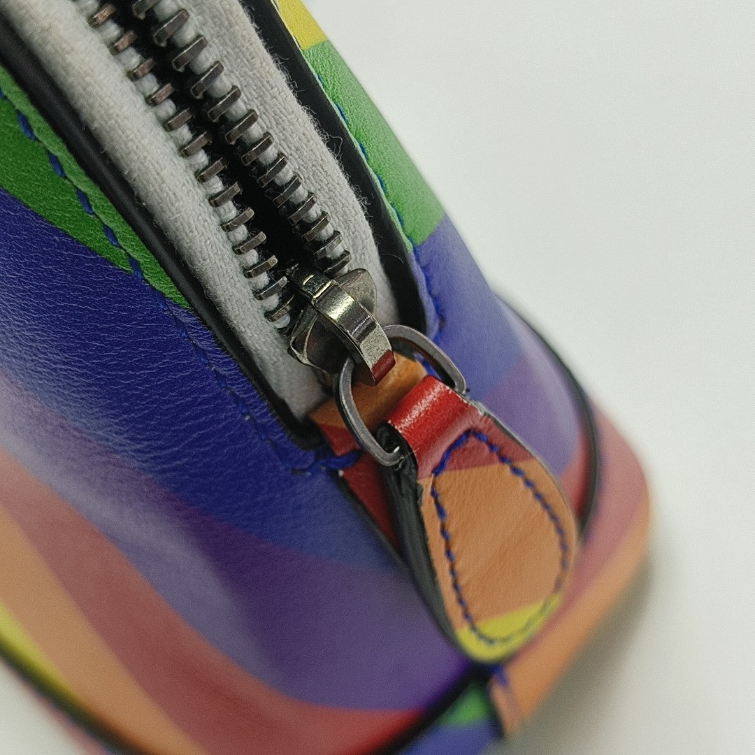 Top Handle Calfskin Multicolor