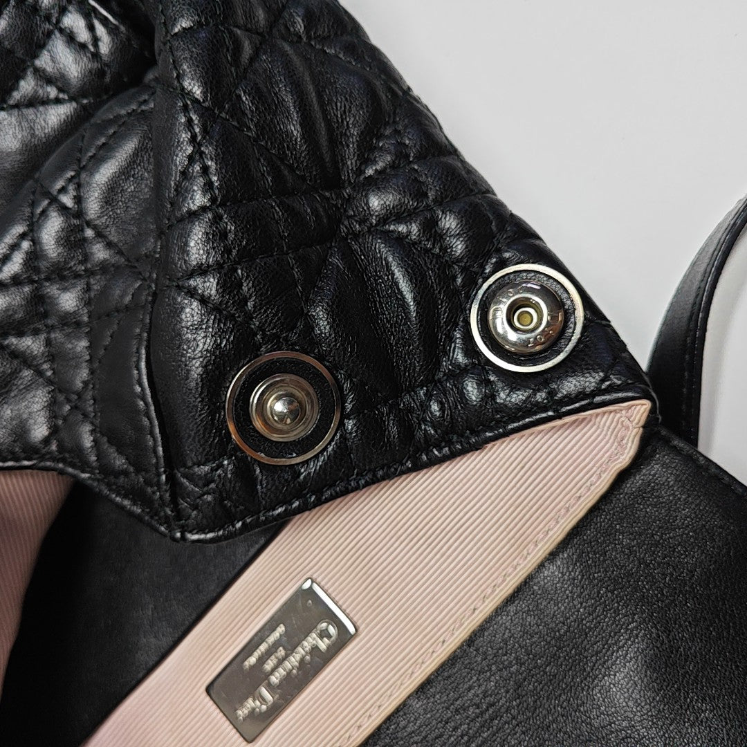Stardust Quilted Lambskin Black