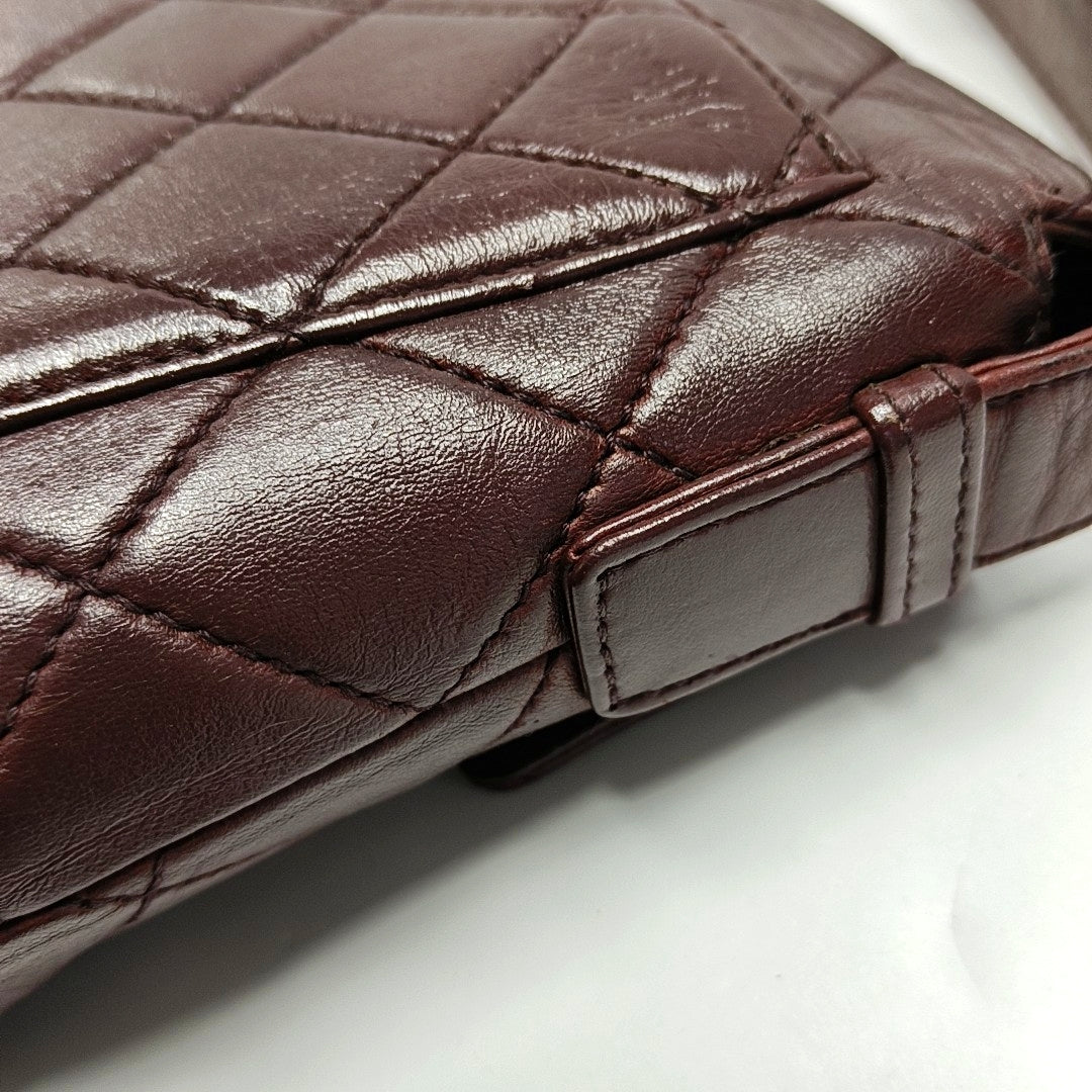 Quilted Lambskin Red