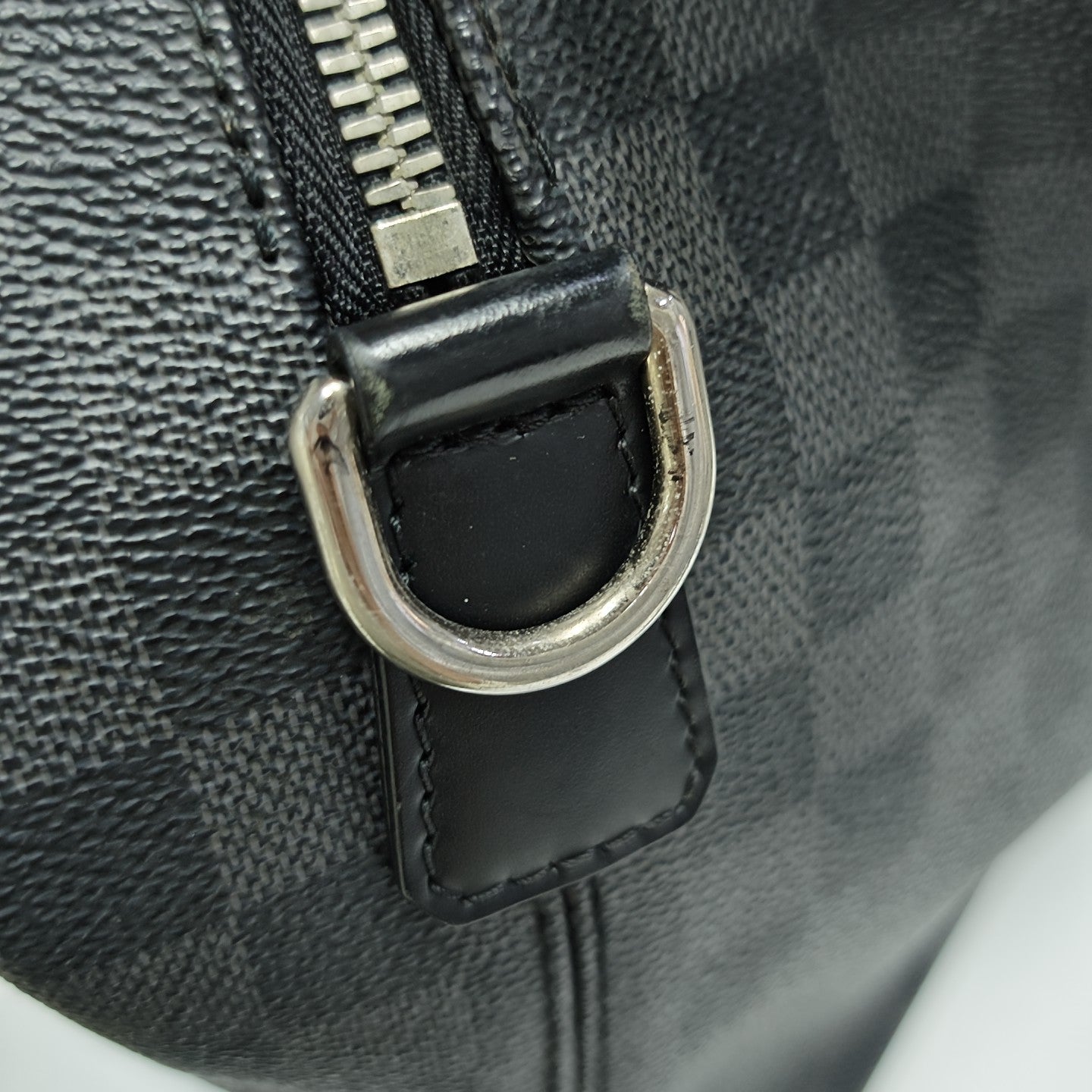 PORTE-DOCUMENTS Damier Graphite Coated Canvas Gray