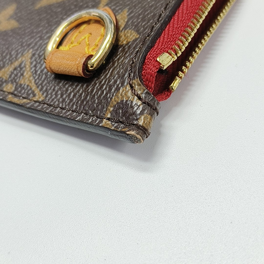 NEVERFULL MM Monogram Coated Canvas Brown